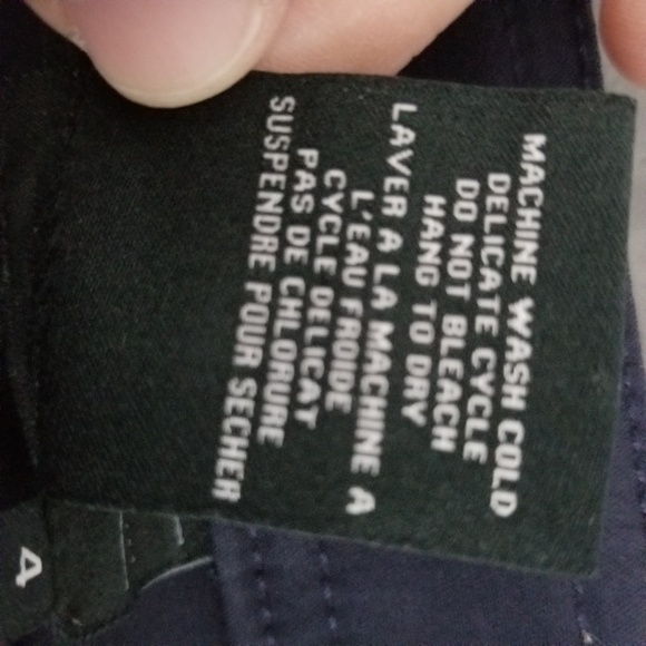 ELLOQUENT | blue stretch work pant - Picture 7 of 7